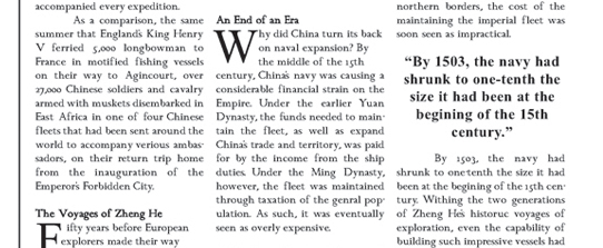 Magazine Redesign three page spread